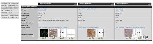 Human Protein Atlas:蛋白表达工具介绍(上)