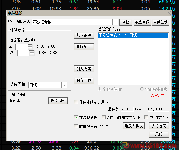 通达信已完工严谨对应“新国九条”的选股公式，开源不加...