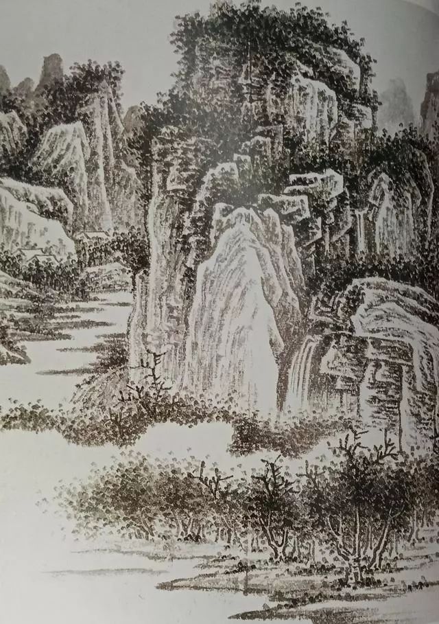 山水画中点景的画法