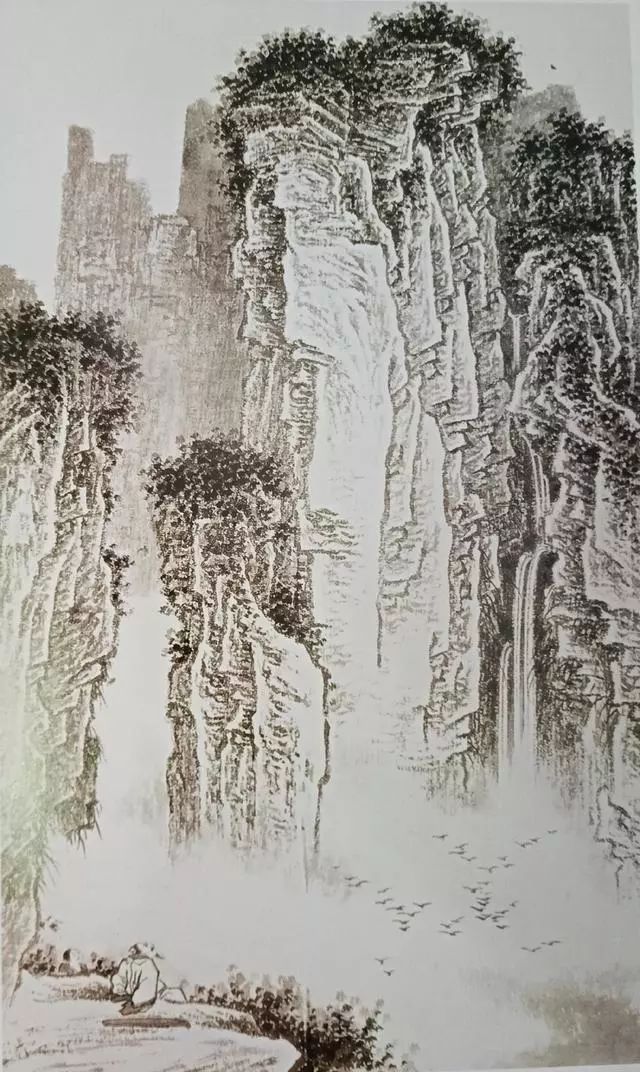 山水画中点景的画法