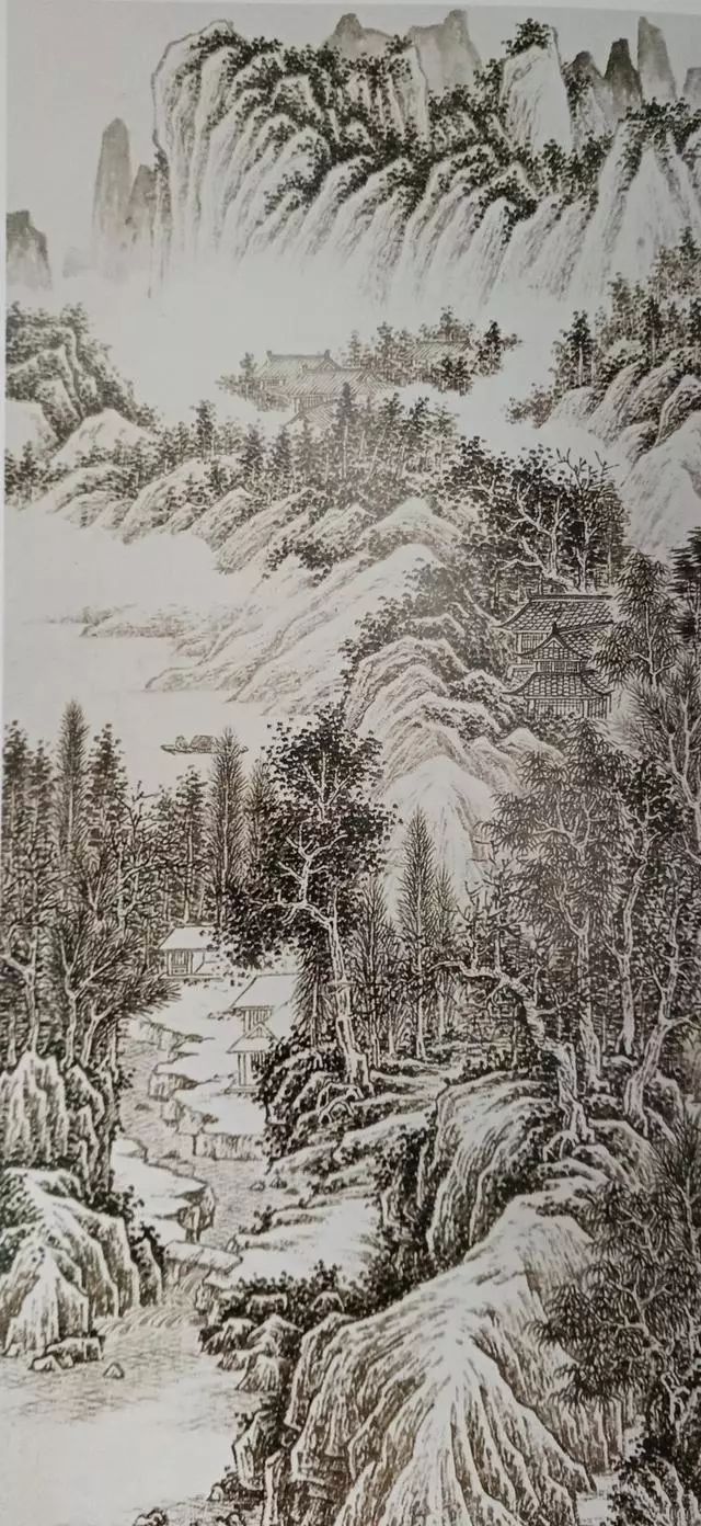 山水画中点景的画法