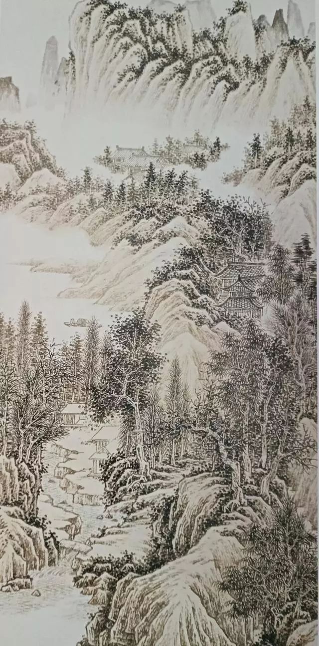 山水画中点景的画法