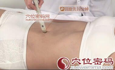 天枢穴的准确位置图