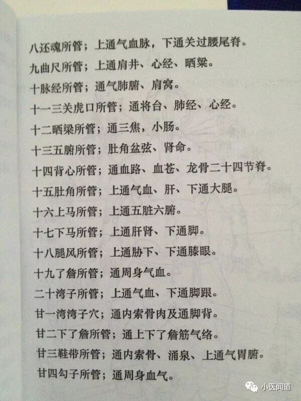 推拿绝技“八把半锁”疗法