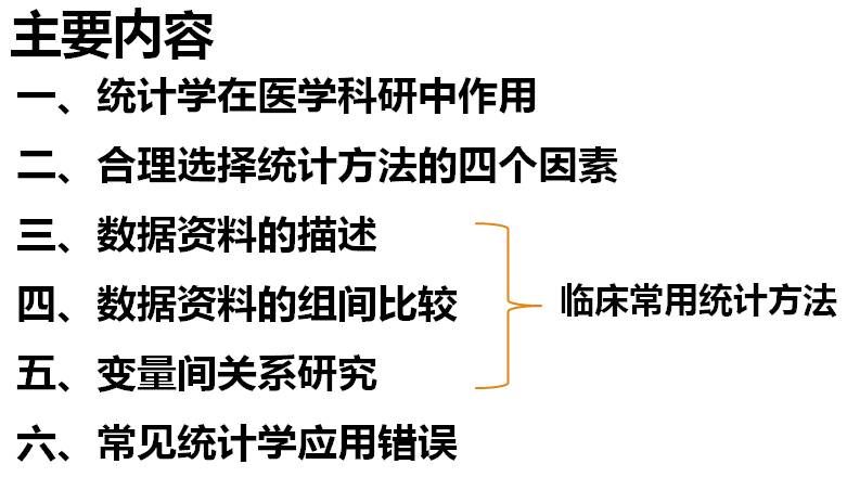 精选课件医学科研中常用统计方法及错误解析