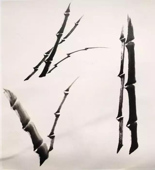 国画竹子的绘画技法，详细实用！点赞收藏