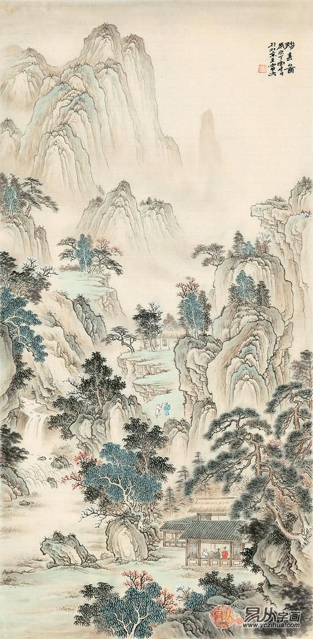名家仿古山水画 画家王宁精品仿古山水画选集