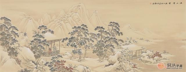 名家仿古山水画 画家王宁精品仿古山水画选集