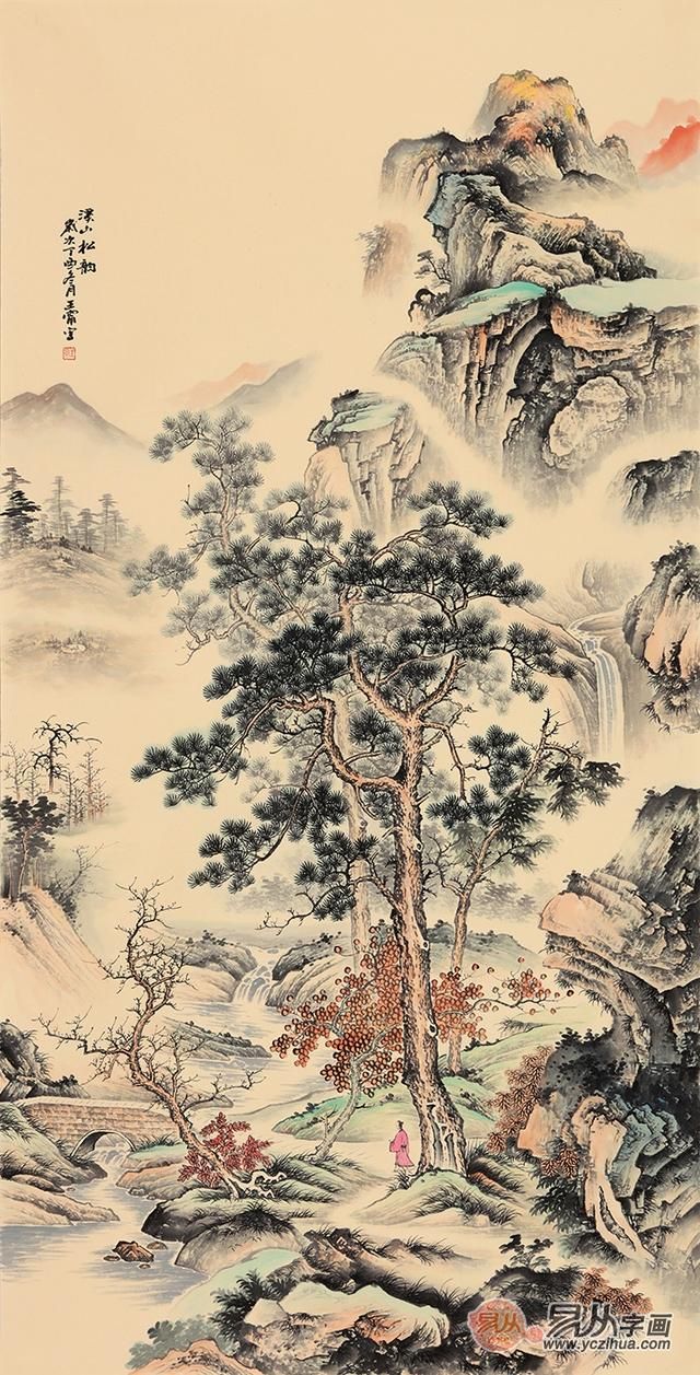 名家仿古山水画 画家王宁精品仿古山水画选集