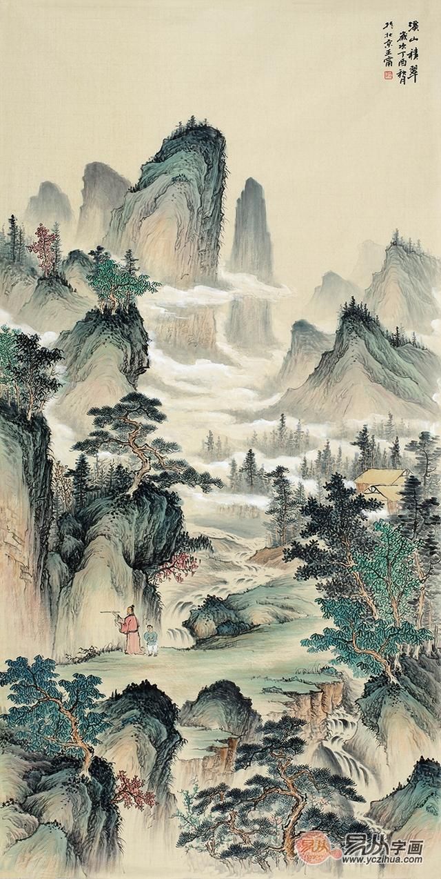 名家仿古山水画 画家王宁精品仿古山水画选集