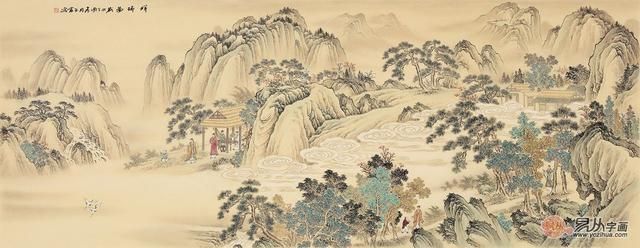 名家仿古山水画 画家王宁精品仿古山水画选集
