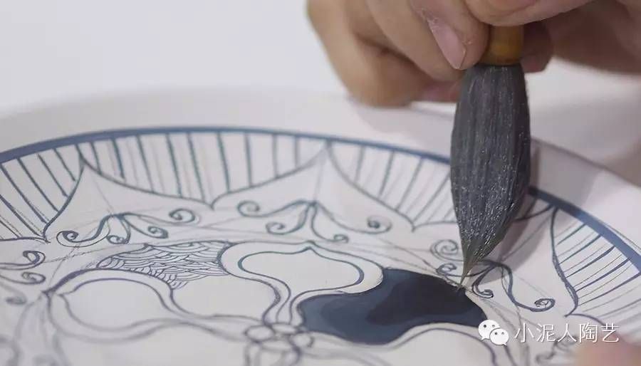 学习   |   釉下青花绘画技巧篇（下）