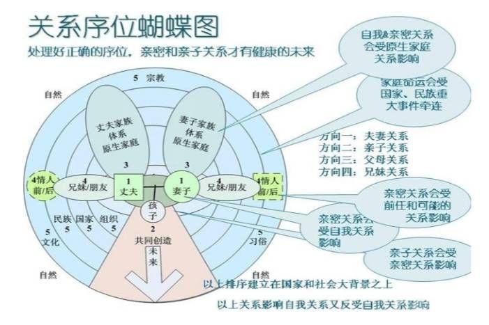 非常棒的家庭系统排列动力诊断图！