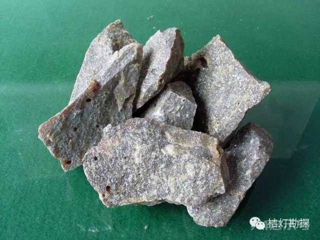 各种矿床的经典找矿标志