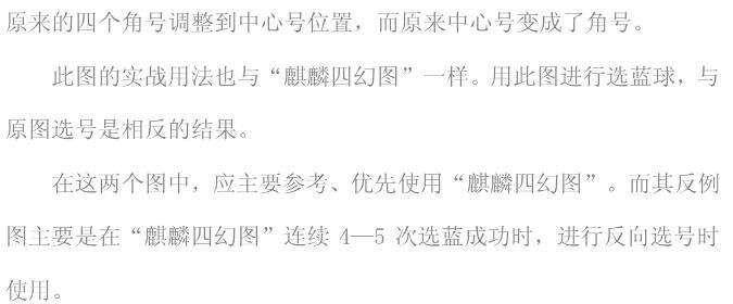 双色球蓝球四幻图的运用和选取蓝球的探讨方法