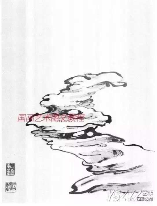 山水画各种树的画法