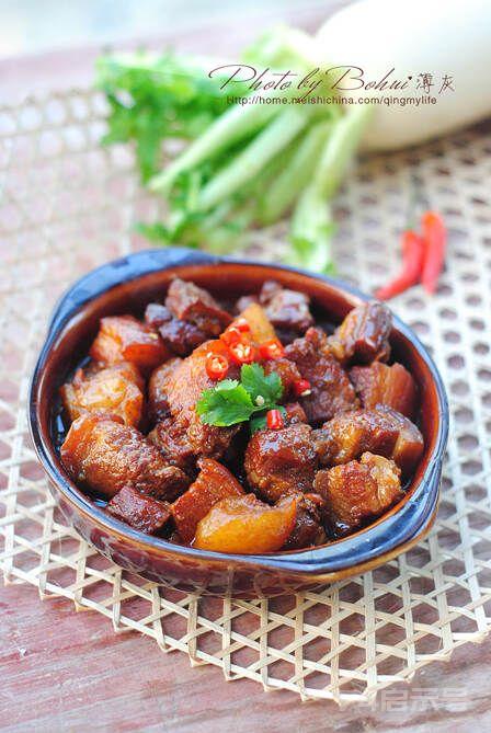 萝卜红烧肉及