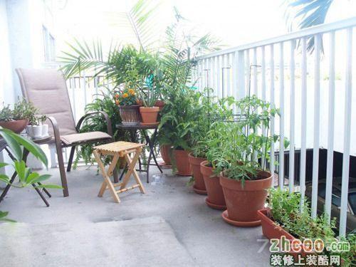 8款小花园阳台设计 尽享田园风情