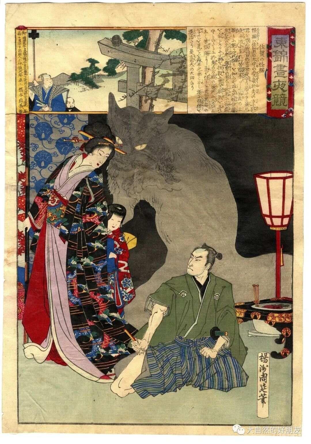 怪谈 | 日本妖猫（化け猫）的来源与“猫騒動”传说