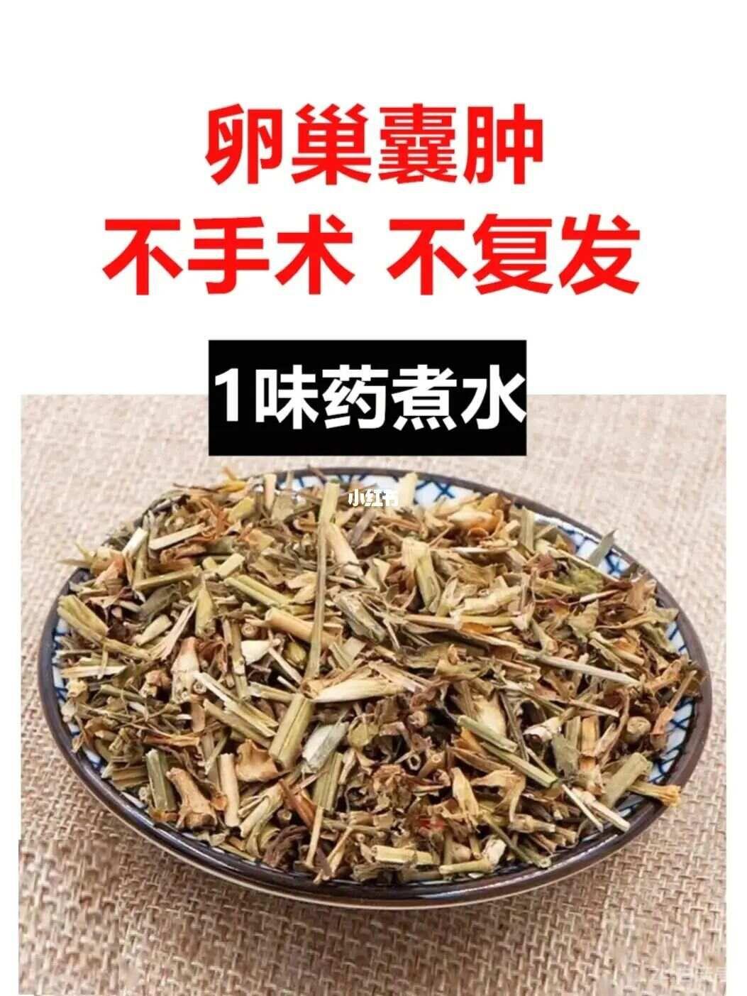 一味药可治疗卵巢囊肿不手术不复发