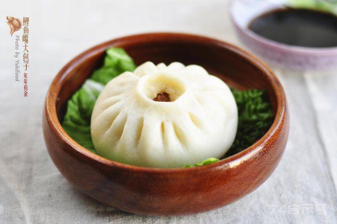 冬天快速发酵蒸包子的家庭妙招——鲤鱼嘴大包子