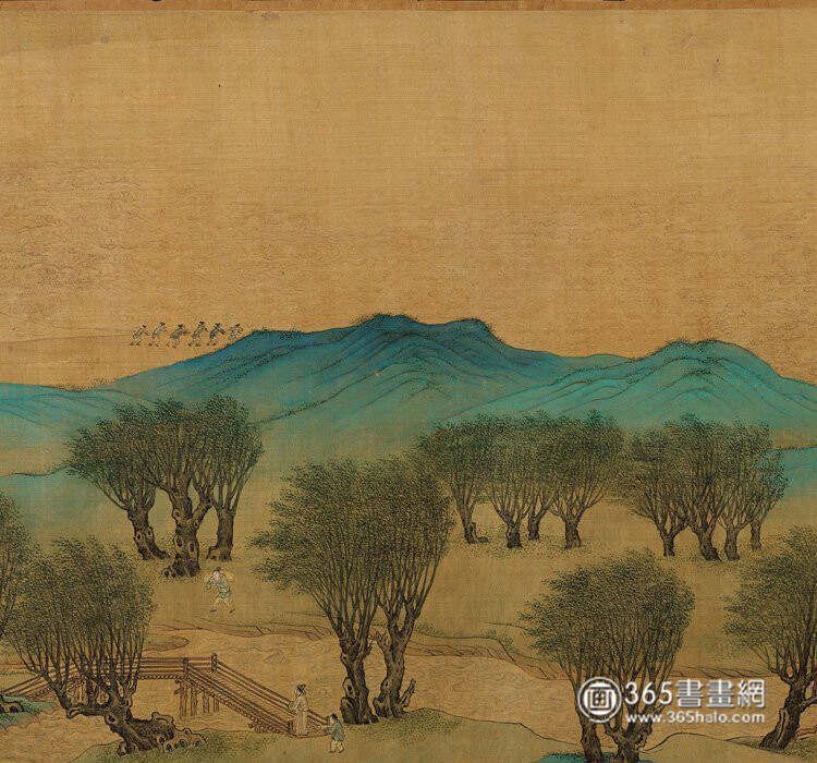明仇英《清明上河图》辽博藏本分段图05