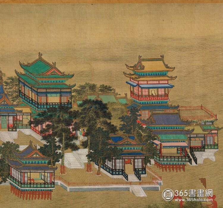 仇英《清明上河图》辽博藏本__仇英《清明上河图》辽博藏本