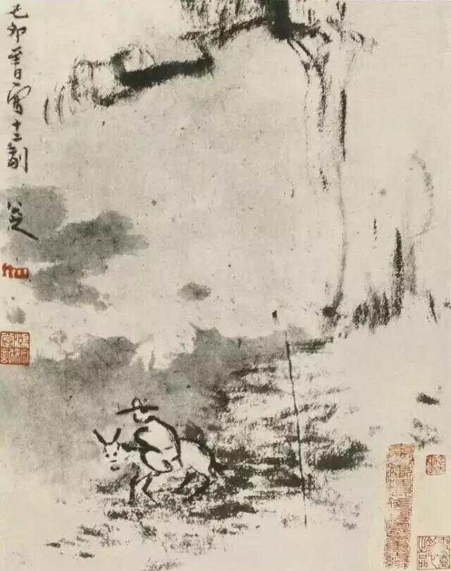 _八大山人晚年“渴笔”，精彩绝伦！_八大山人晚年“渴笔”，精彩绝伦！