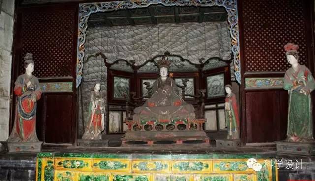 晋祠圣母殿圣母像__晋祠圣母殿历史价值