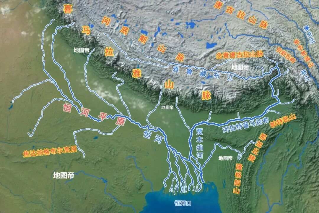 雅鲁藏布江断流印度_雅鲁藏布江向西流_