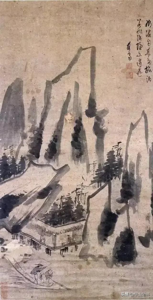 _五百年来得董其昌笔法第一人，这位诗僧有董的空灵，而一扫其无力_五百年来得董其昌笔法第一人，这位诗僧有董的空灵，而一扫其无力