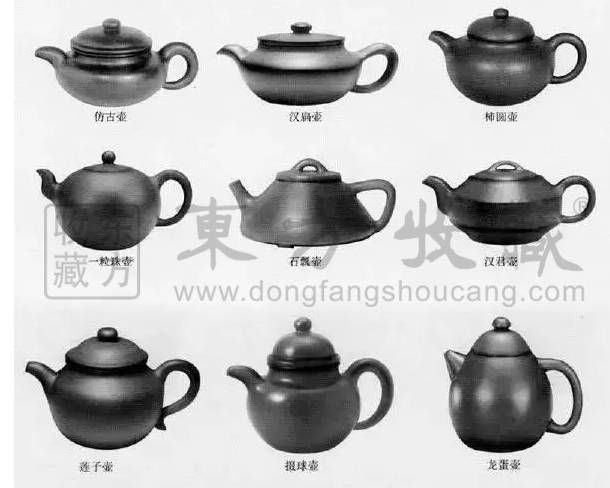 _涨姿势了！紫砂壶的器形和款印大合集_涨姿势了！紫砂壶的器形和款印大合集