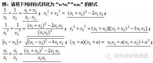 上海初中生须补充的数学知识（1）：韦达定理（草根详述）_上海初中生须补充的数学知识（1）：韦达定理（草根详述）_