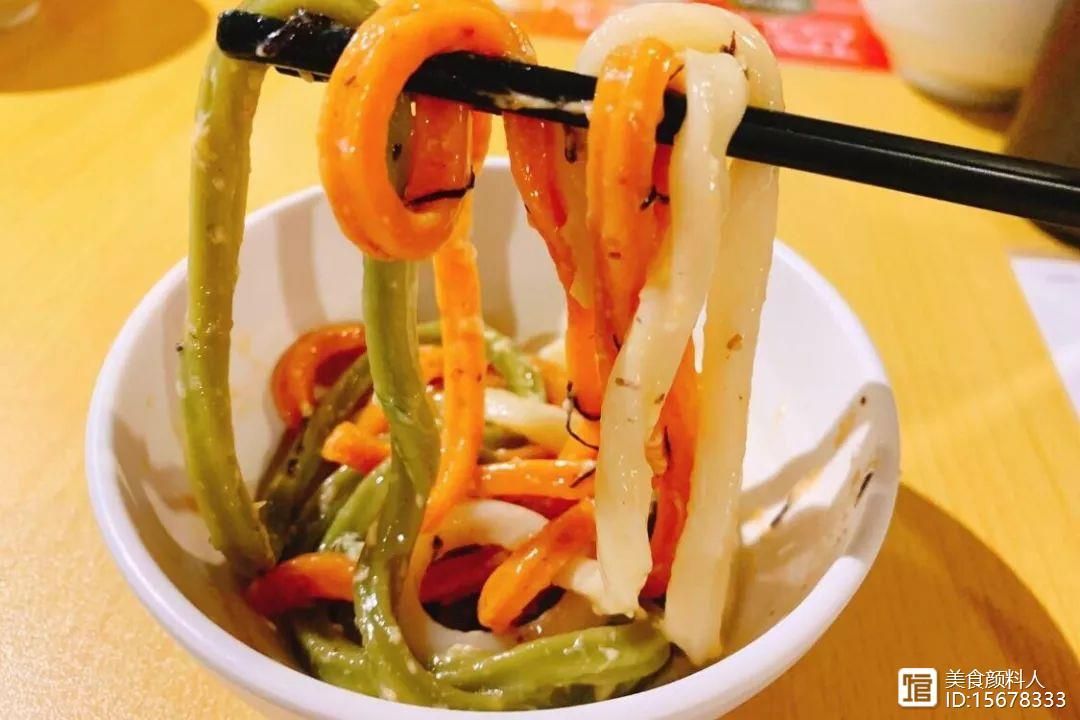 _凉拌乌冬面酱料怎么调_凉拌乌冬面图片