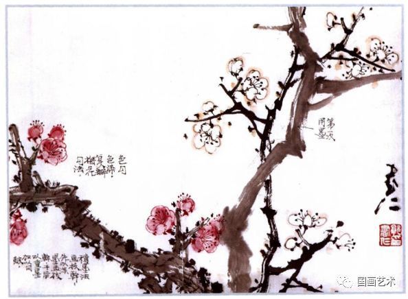 梅的画法步骤__梅画简单的画怎么画