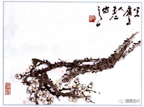 _梅画简单的画怎么画_梅的画法步骤