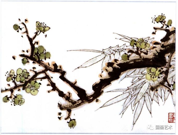_梅的画法步骤_梅画简单的画怎么画