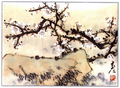 _梅的画法步骤_梅画简单的画怎么画