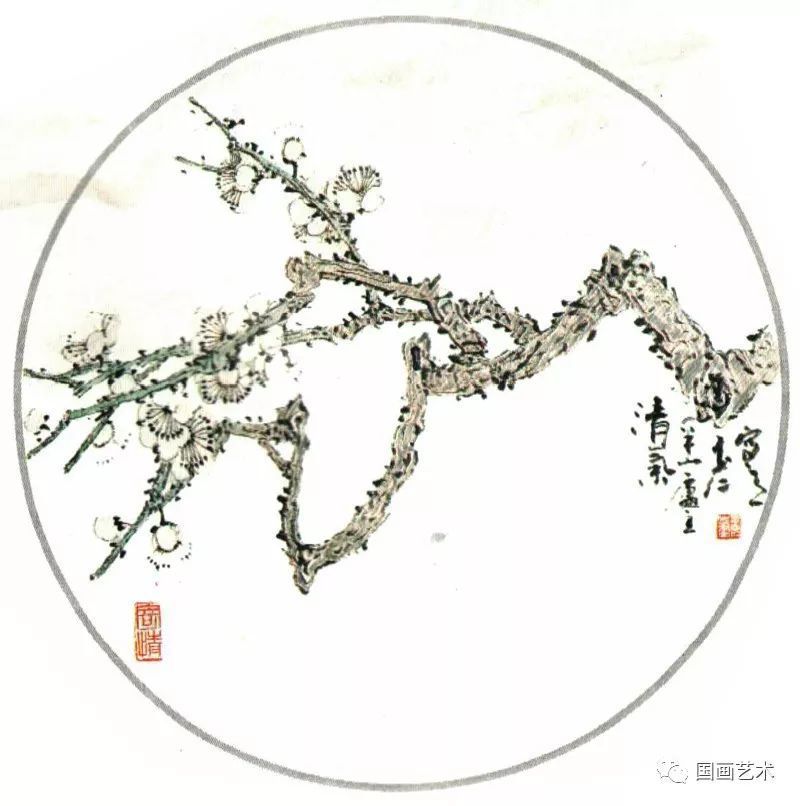 梅的画法步骤__梅画简单的画怎么画