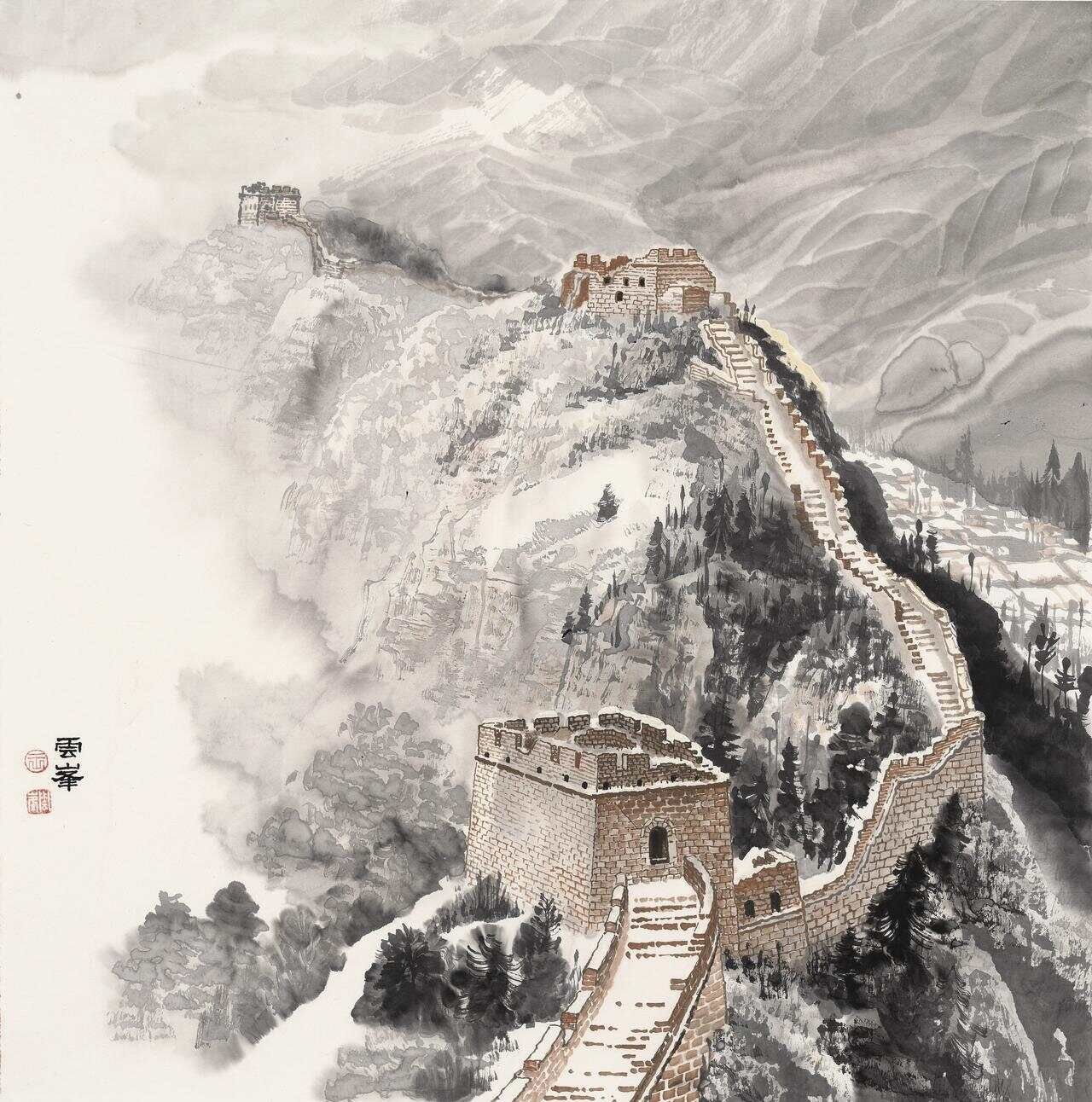 画家王云峰画多少钱一平__王云峰山水画