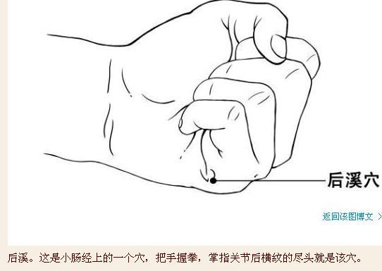 八大统治百病的安全穴位