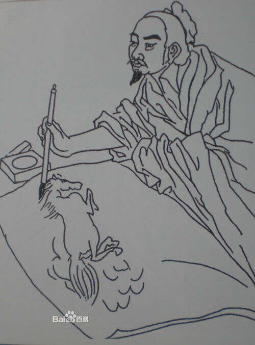 牧马图国画__牧马图谁画的