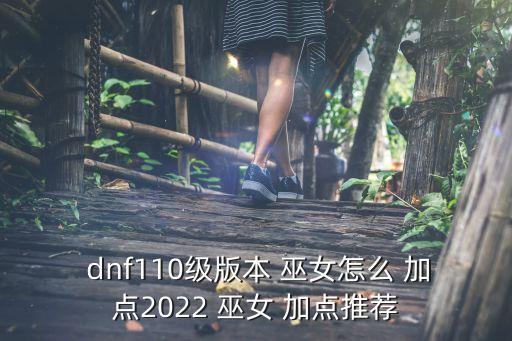  dnf110级版本 巫女怎么 加点2022 巫女 加点推荐